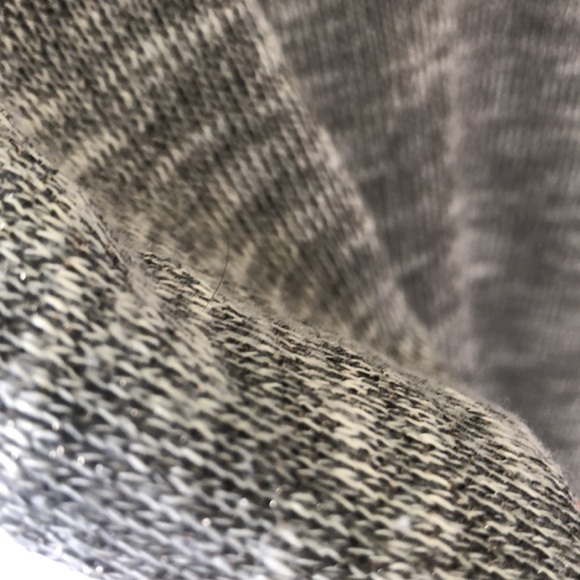 Stork & BABE | Metallic silver v-neck shirt sleeve maternity dress - Picture 7 of 7